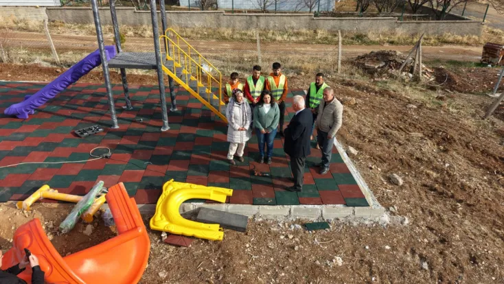 Doğanşehir Güzelköy'e Modern Çocuk Parkı