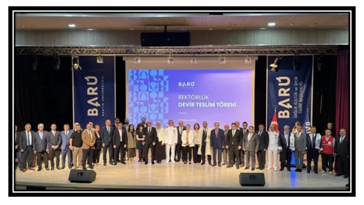 BARÜ'de Devir Teslim Töreni