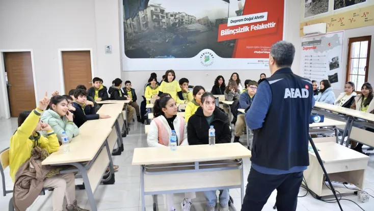 Yeşilyurt’ta Öğrencilere Depreme Karşı Hayat Kurtaran Eğitim!