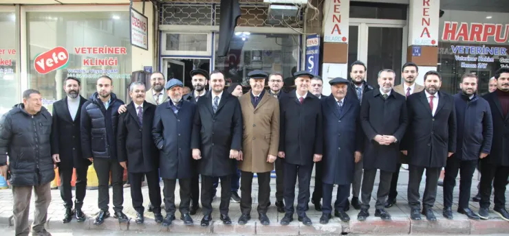 AK Parti Genel Başkan Yrd. Ömer İleri Elazığ'da Şerifoğulları ile Birlikte Temaslarda Bulundu