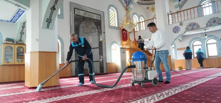 Battalgazi'de Camiler Ramazan Ayına Hazırlanıyor