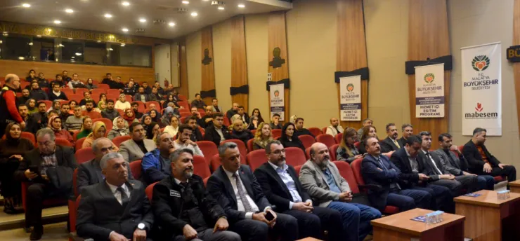 Büyükşehir Personellerine  Hizmet İçi Eğitimi Düzenlendi