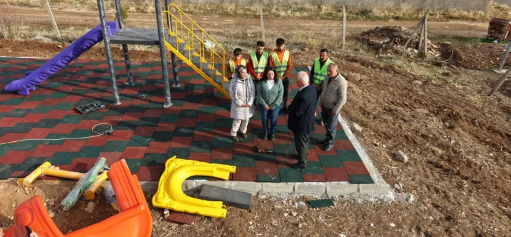 Doğanşehir Güzelköy'e Modern Çocuk Parkı