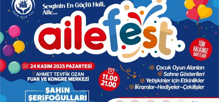 ELAZIĞ BELEDİYESİ'NDEN AİLE FESTİVALİ