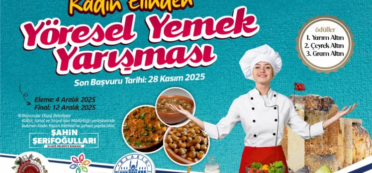 ELAZIĞ BELEDİYESİ'NDEN ALTIN ÖDÜLLÜ LEZZET ŞÖLENİ