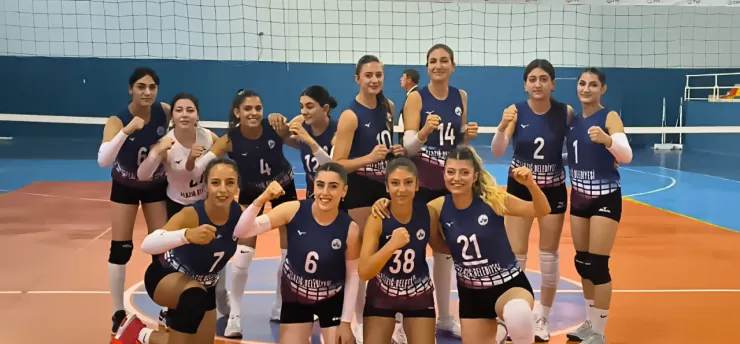 ELAZIĞ BELEDİYESPOR KADIN VOLEYBOL TAKIMI, LİGDE FIRTINA GİBİ ESİYOR!