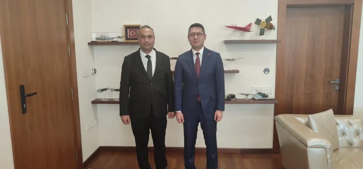 Rektör Akkaya'dan Sanayi ve Teknoloji Bakan Yardımcısı Gönüllü'ye Ziyaret