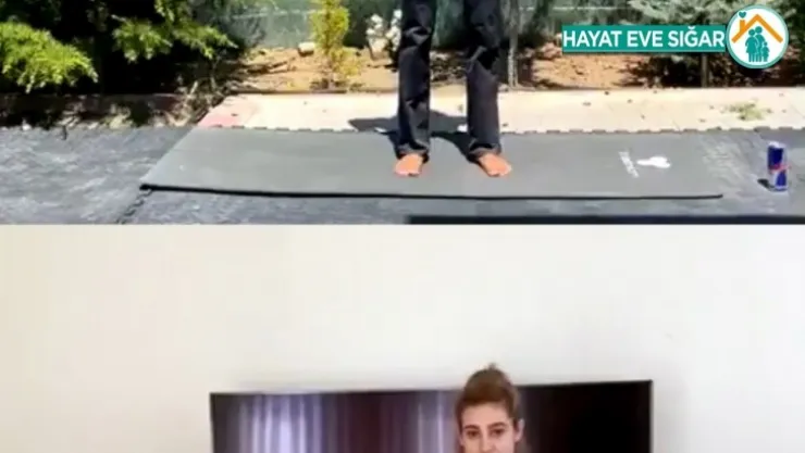 21 Haziran'a özel Hazal Nehir ve Itır Esen'den canlı yayında antrenman