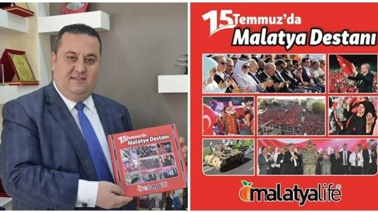 '15 Temmuz'da Malatya Destanı' Kitabı Yayınlandı