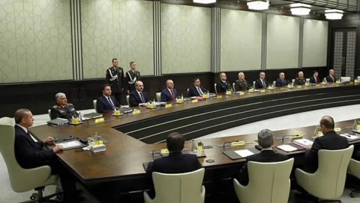 2014 Yılının Son MGK'sı Cumhurbaşkanlığı Sarayı'nda Başladı