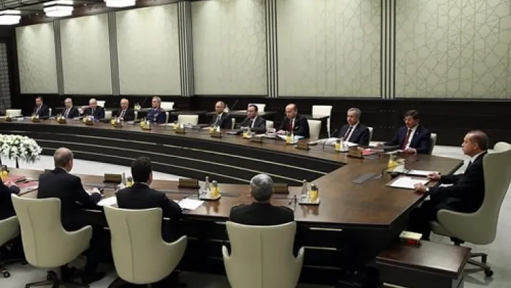 2015 Yılının İlk MGK'sı Cumhurbaşkanlığı Sarayı'nda Gerçekleştirildi