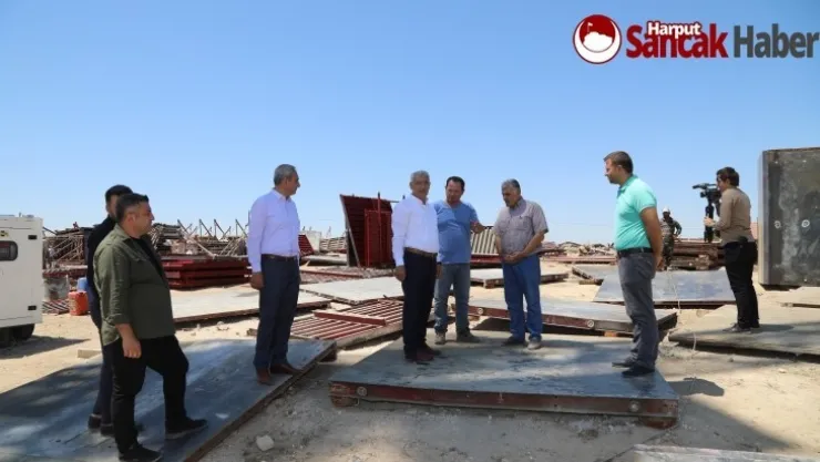 495 konutun inşaat çalışmaları başladı.