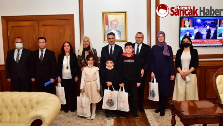 58. Kütüphane Haftası Nedeniyle Vali Baruş'a Ziyaret