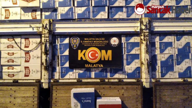 7,5 milyon kaçak makaron ele geçirildi