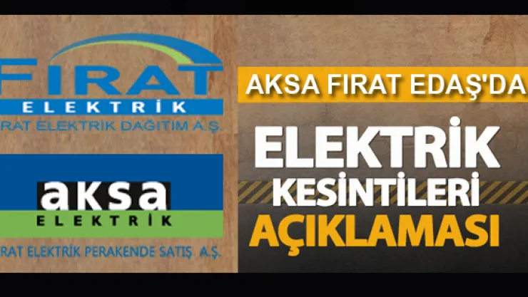 7-8-9-10 Ocak Malatya'da Elektrik Kesintisi