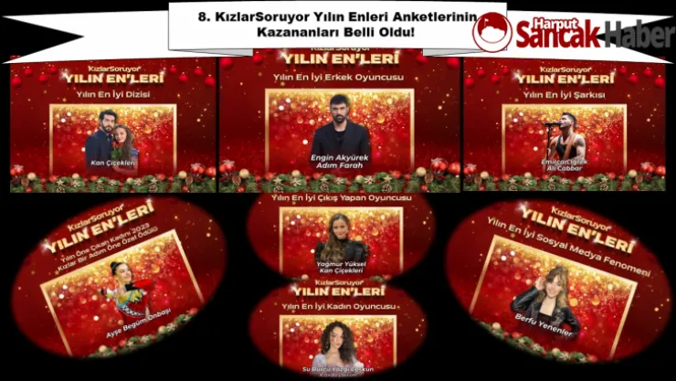 8. KızlarSoruyor Yılın Enleri Anketlerinin Kazananları Belli Oldu!