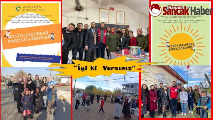 Adıyaman Üniversitesi Eğitim Fakültesinden Sosyal Sorumluluk Örneği