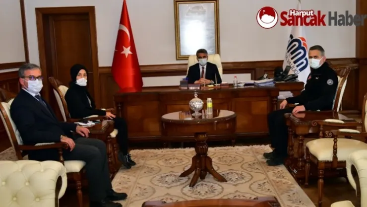 AFAD İyileştirme Daire Başkanı Mustafa Esin, Vali Aydın Baruş'u Ziyaret Etti