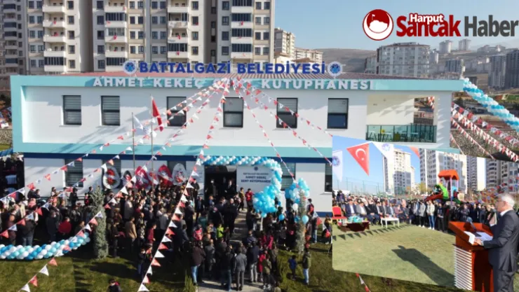 Ahmet Kekeç Semt Kütüphanesi Yoğun Katılımla Açıldı