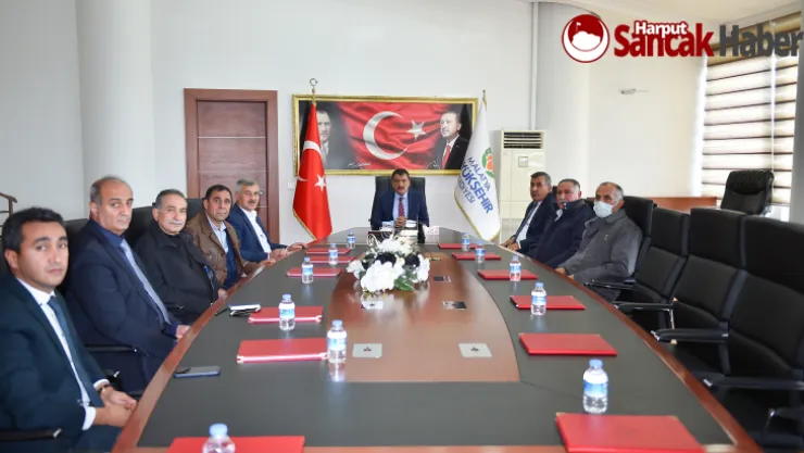 AK Parti Arapgir İlçe Yönetiminden Başkan Gürkan'a Teşekkür Ziyareti