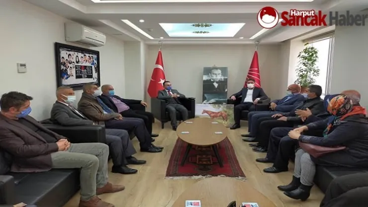 Akçadağ Dayanışma Derneği'nden Başkan Kiraz'a Ziyaret