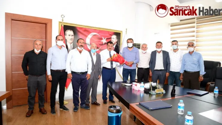 Akçadağ Muhtarlarından Başkan Gürkan'a Teşekkür Ziyareti