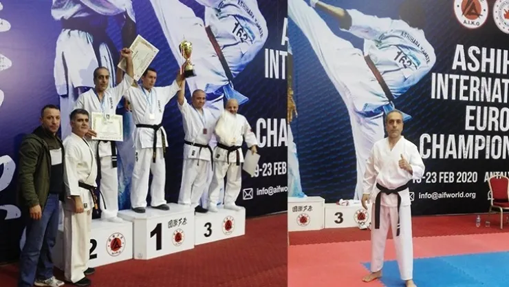 Ali Zafer Wushu Avrupa Şampiyonu Oldu!