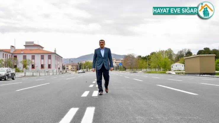 Alparslan Türkeş Bulvarı Asfaltlandı