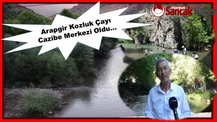 Arapgir Kozluk Çayı Cazibe Merkezi Oldu