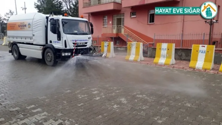 Arguvan İlçesinde  Dezenfekte Çalışmaları Gerçekleştirdi