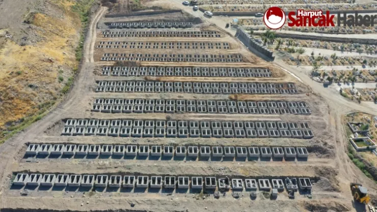 Asri Mezarlıkta Yeni Parseller Oluşturuluyor