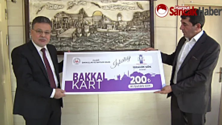 Av. İbrahim GÖK 'Bakkal Kart' Projesine Destek Oldu