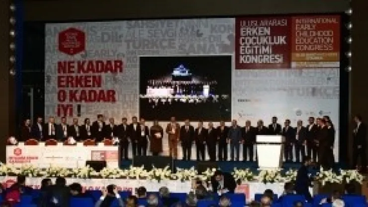Bakan Avcı, 'Uluslararası Erken Çocukluk Eğitimi Kongresi'ne katıldı