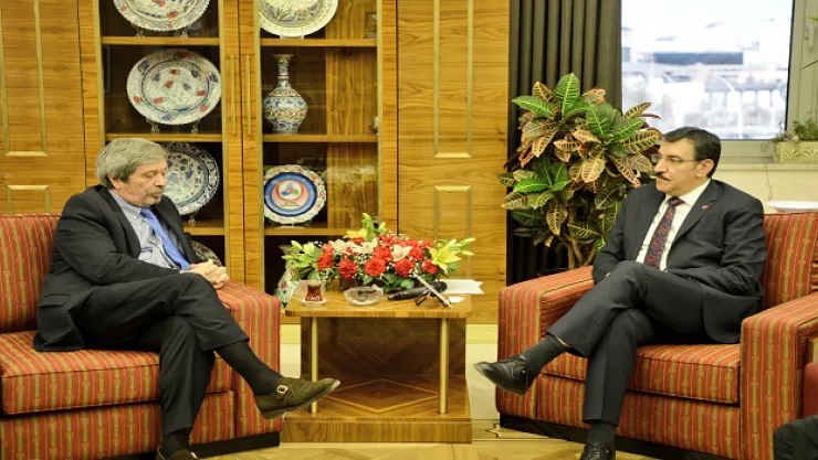 Bakan Tüfenkci, Arjantin Büyükelçisi Tettamanti'yi kabul etti