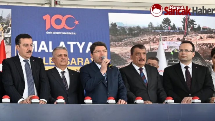 Bakan Tunç, 'Yeni Adalet Sarayımız Malatya'nın İhtiyacını Karşılayacaktır'