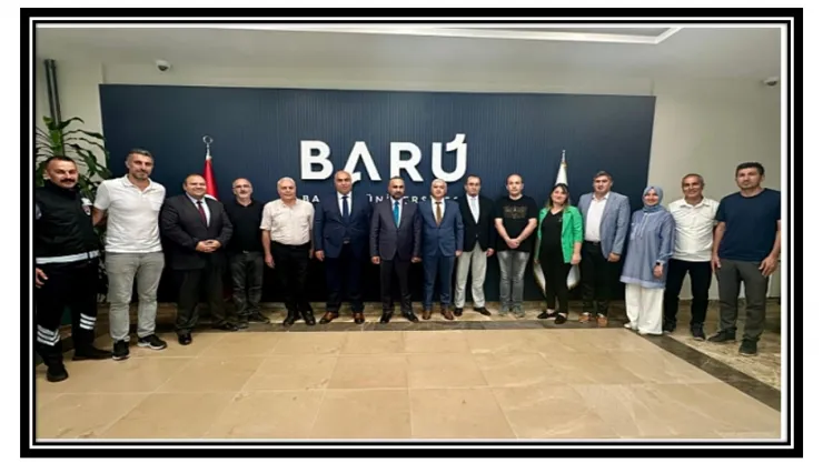 Bartın Elazığlılar Derneği'nden, Rektör Akkaya'ya hayırlı olsun ziyareti