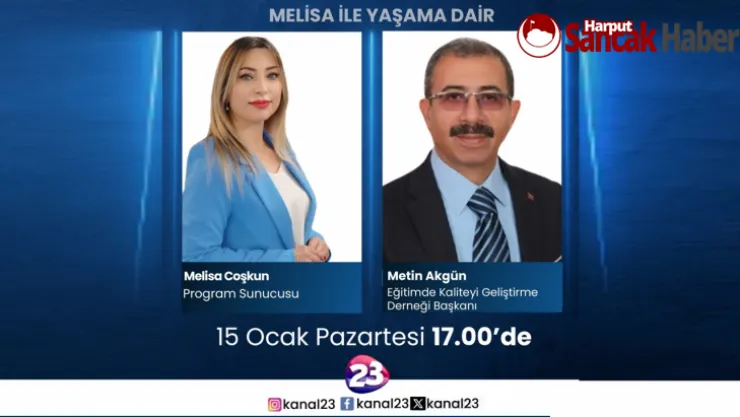 Başkan Akgün, 15 Ocak 2024 Pazartesi Saat 17:00'de Kanal 23'te