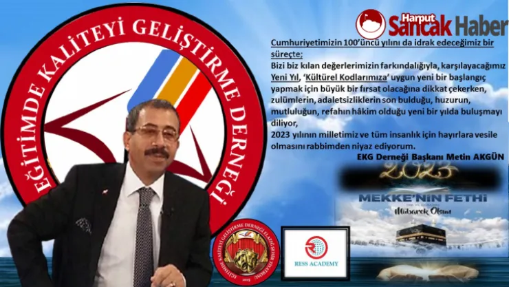 Başkan Akgün'den  Mekke'nin Fethi ve Yeni Yıl Mesajı