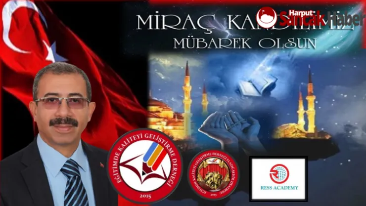 Başkan Akgün'den Miraç Kandili Mesajı
