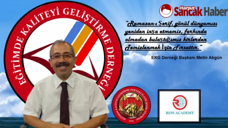 Başkan Akgün'den Ramazan Ayı Mesajı.
