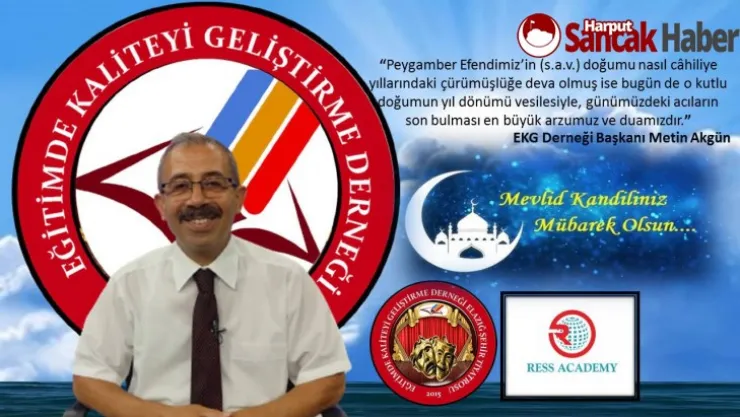 Başkan AKGÜN, Mevlit Kandili münasebetiyle mesaj yayınladı.