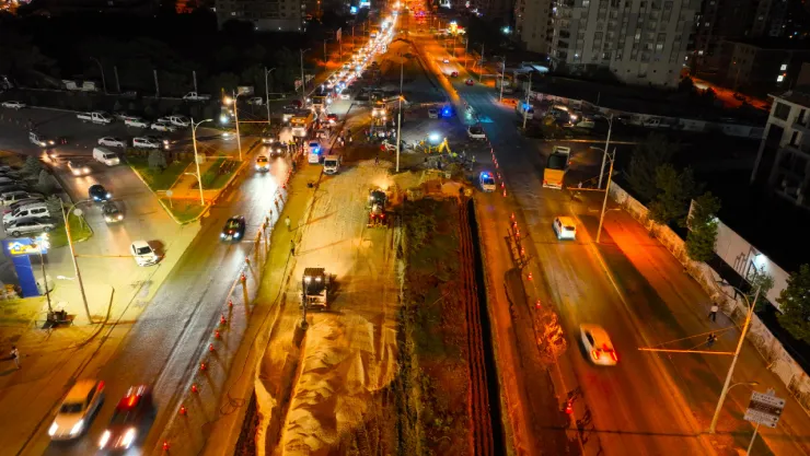 Başkan Er 'Çöşnük Kavşağı'nda Trafik Yükünü Hafifletiyoruz'