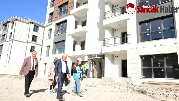 Başkan Güder: Aralık Ayında Battalgazi'de 726 Deprem Konutunun Teslimi Yapılacak