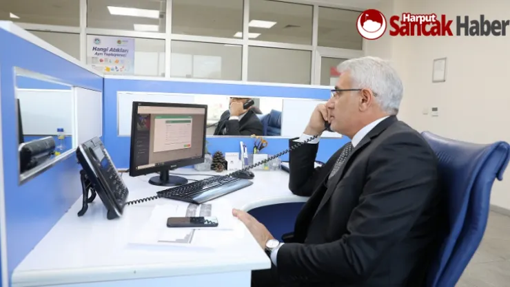 Başkan GÜDER, Çağrı Merkezi'nde Telefonları Cevapladı