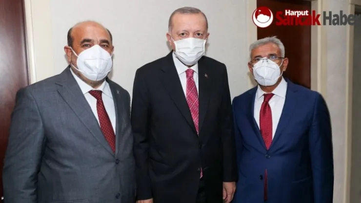 Başkan Güder, Cumhurbaşkanı Erdoğan İle Bir Araya Geldi