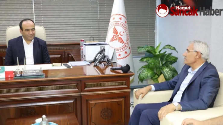 Başkan Güder'den Berk'e Hayırlı Olsun Ziyareti