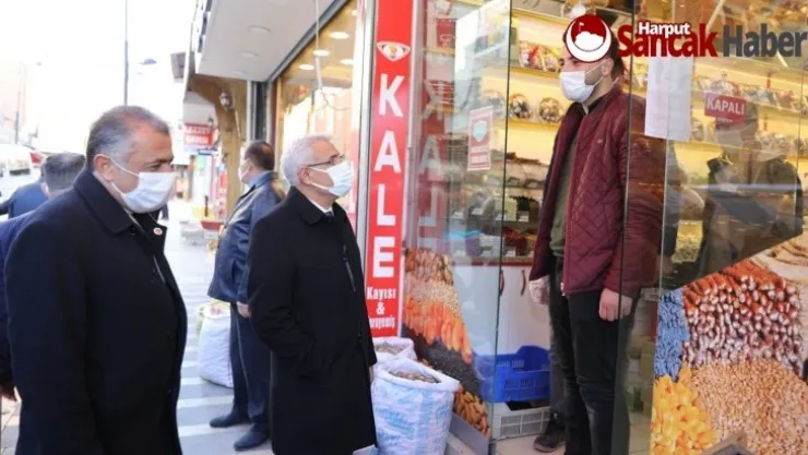 Başkan Güder'den Esnaflara Destek Ziyareti