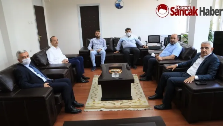 Başkan Güder'den Sgk İl Müdürlüğüne Atanan Kutlu'ya Hayırlı Olsun Ziyareti