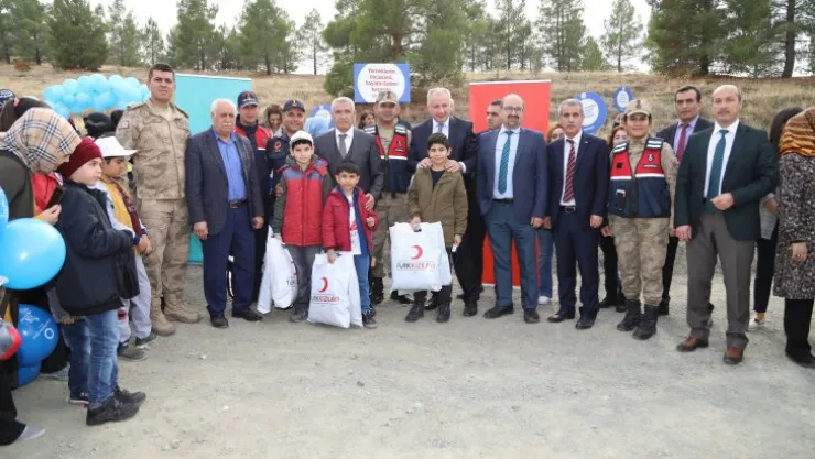 Başkan Güder, Diyabet Günü Dolayısıyla  Çocuklarla Fidan Dikti