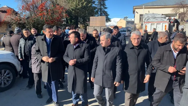 Başkan Güder, Doğanyol ve Pütürge İlçesini Ziyaret Etti